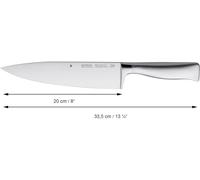 Mevronisshop-Grand Gourmet 1880396032 Couteau De Chef Argenté 20 Cm