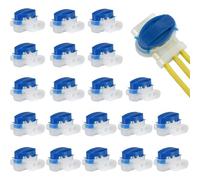 MEVRONISSHOP-Gwhole Lot de 20 Connecteurs de Câble Remplis des Résines Connecteur de Remplissage de Gel Raccords Remplis de Gel Etanche Sur pour Rallonger ou Réparer Câble Robot Tondeuse Automower