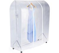 MEVRONISSHOP-Housse de Protection Transparente pour Portant Intérieur/Extérieur 183cm x 165cm x 60cm