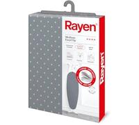MEVRONISSHOP-Housse pour table à repasser Universelle 3 épaisseurs: mousse, molleton et tissu 100 % coton Gamme Medium de Rayen 130X47 cm Gris à pois roses