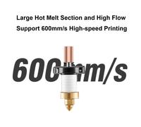 MEVRONISSHOP-Hysiprui kit d'extrémité chaude en céramique Assemblée pour imprimante 3D - extrémité chaude/remplacement de tête d'impression avec buse en laiton thermistance 100k seulement pour Ender