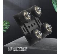 MEVRONISSHOP-Imprimante 3D Aluminium 2020 V-Slot Plate Slide pour Profile V-Slot Five Roulette