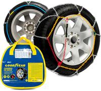 Mevronisshop-Jeu De 2 Chaînes À Neige En Métal De 9 Mm Pour Voiture Taille 100 Avec Tendeur Automatique Goodyear