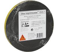 MEVRONISSHOP-Joint d'étanchéité en bande comprimée pour fenêtres et menuiseries - Sika Imprimousse 15/3-7mm - Pose simple et rapide - Anti-vibration - Isolation Phonique et Thermique - 8m