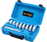Mevronisshop-Katsu 10 Pièces Coffret Pour Le Montage Des Roulements Et Joint, Aluminium Valisette D's Outillage Pour Roulement Pour Réparation De Roulements De Roue De Camion De Voiture Auto 450757a