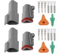 MEVRONISSHOP-Kit de 2 Câbles de Charge à 3 Broches pour Tondeuse à Gazon Compatible avec Mammotion Yuka Luba