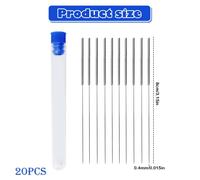 Mevronisshop-Kit De Nettoyage De Buse D'imprimante 3d, Aiguilles De Nettoyage Universelles En Acier Inoxydable De 0,4 Mm Pour Enlever Et Entretenir Les Bouchons