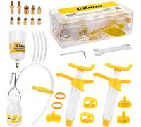 Mevronisshop-Kit De Purge De Frein De Vélo Pour Frein À Disque Hydraulique Pour Vtt Mtb, Convient Pour Shimano, Magura, Tektro, Sram Series, Kit De Purge De Frein À Disque Hydraulique Universel, Seri