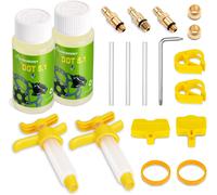 Mevronisshop-Kit De Purge Frein Pour Sram, Avid Gamme De Freins À Disque Hydrauliques, Comprend 120ml De Liquide De Frein Dot5.1.