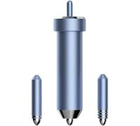 Mevronisshop-Kit Transfert Foil 3 Embouts Fin Moyens Et Épais Tailles Pour Machine Cricut, Scrapbooking,Accessoires, Vinyle, Tapis, Flex Thermocollant - Résultats Professionnels Et Durables