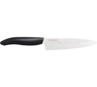 Mevronisshop-Kyocera Fk-130-Wh Bk Couteau Universel Manche Noir Lame Céramique Blanche Couteau Universel 13 Cm