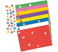 Mevronisshop-Lettres Majuscules De L'alphabet En Mousse Autocollante (Lot De 600)- Matériel Créatif Pour Enfants, Ec170