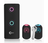 MEVRONISSHOP-Localisateur de Clés, Localisateur d'Objets 80 DB Perdus sans Fil Key Finder avec 2 Récepteurs RF, Télécommande sans Fil Localisateur de clés RF pour clés Portefeuille Téléphone Bagages
