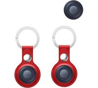 MEVRONISSHOP-Lot de 2 coques de protection en silicone pour Motorola Moto Tag Smart Anti-perte Tracker Porte-clés ¿ Couverture durable et élégante, imperméable, anti-chute, rouge