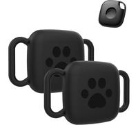 MEVRONISSHOP-Lot de 2 coques de protection en silicone pour tracker de prévention des pertes Tile Life360 Mate 2024 ¿ Coque durable et élégante, étanche, résistante aux chutes, étui de protection pou