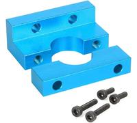 MEVRONISSHOP-Lot de 2 Supports en Aluminium pour Mise à Niveau de l'imprimante 3D V6 Volcano Hotend vers Ender 3 V2 Ender3 Pro Ender 5 Pro CR-10 ¿ Argent