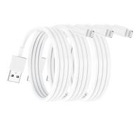 MEVRONISSHOP-Lot de 3 chargeurs iPhone certifiés Apple MFi 2 m, câble Lightning 2 mètres iPhone pour Apple iPhone13/12/12mini/iPhone 11/11 Pro/11 Pro Max/X/XS/XR/XS Max/8/8 Plus iPad Airpods