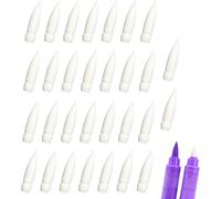 Mevronisshop-Lot De 30 Pointes De Rechange Souples Pour Marqueurs Acryliques - Compatibles Guangna - Mines Souples Et Résistantes Pour Art, Diy Et Écriture