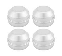 Mevronisshop-Lot De 4 Cache-Moyeux De Roue De Remorque 47 Mm Compatible Avec Avonride Moyeux À Tambour De La Série Acef
