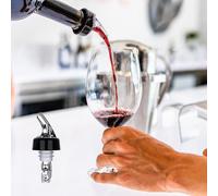 Mevronisshop-Lot De 6 Becs Verseurs De Bouteilles De 6 Cl - Bec Verseur Doseur - Doseur De Bar - Doseur De Spiritueux Pour Bouteilles De Cocktails - Bec Verseur Automatique En Plastique - Pour Vin