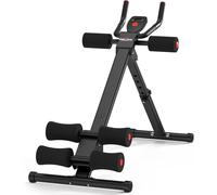 Mevronisshop-Machine D'abdominaux Entraîneur Pliable Banc Abdos Inclinable Équipement De Musculation Pour Gym À Domicile Fitness Multifonction Abdos Cuisses Fessiers Home Gym