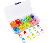 Mevronisshop-Marqueur Tricot, 130 Pièces Marqueur Crochet, 10 Couleurs Anneaux Marqueurs Tricot, Marqueurs De Mailles Verrouillables, Marqueur Crochet Tricot Pour Crocheté Et Projets Tricotés, Avec B