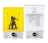 MEVRONISSHOP-Mercury X Bundle Wash Cure Machine de Nettoyage et de Durcissement Séparées pour Modèles en Résine des Grandes Imprimante 3D de Photopolymérisation UV, pour ELEGOO Séries de Saturn et Ma