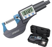 Mevronisshop-Micromètre Digital Jauge Lectronique Numérique Électronique À Écran Lcd 0 25 Mm Micromètre D'extérieur Numérique Avec Absolute Et Modes De Incrémentielles Inch Métrique