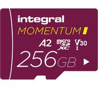 MEVRONISSHOP-Momentum I 256 Go Carte microSDXC, 210 Mo/s en Lecture, 180 Mo/s en écriture, V30, U3, A2, pour 4K/5K UHD sur GoPro, Drones DJI, caméras Sport et 360°, étanche, Antichoc