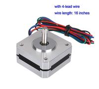 MEVRONISSHOP-Moteur pas à pas Nema 17, 3 PCS Nema 17 Moteur pas à pas 1A 13N.cm Couple de maintien 4 dérivations 1.8 Deg 42 Moteur pour imprimante 3D Hobby CNC Routeur XYZ de craftsman168