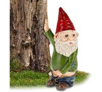 Mevronisshop-Nain De Jardin Ivre Qui Fait Pipi, Amusant, Résistant Aux Intempéries, En Pierre Artificielle, Multicolore