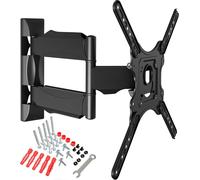 MEVRONISSHOP-North Bayou Support Mural TV Orientable pour écrans 32-55 Pouces LED LCD Support TV avec VESA Max de 400x400mm Capacité Max de 31,8 kg