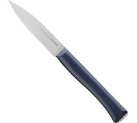 Mevronisshop-Opinel - N°225 Couteau D'office Intempora - Pour Trancher, Éplucher, Émincer, Peler - Lame Inox Rigide - Manche Polyoxyméthylène Robuste - Fabrication Française