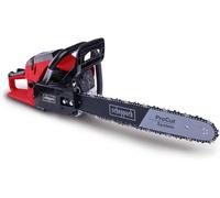 MEVRONISSHOP-PCS53 Tronçonneuse à essence avec diamètre de coupe de 47 cm Moteur à essence 2 temps 2,7 CV Longueur de lame 51 cm Cylindrée 53 cm³ Lubrification automatique de la chaîne et fre