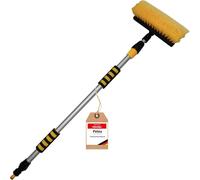 Mevronisshop-Petex 432340 Brosse De Lavage Télescopique, Jaune, Environ 109-165 Cm