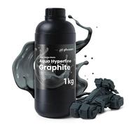 MEVRONISSHOP-Phrozen Aqua Hyperfine-Graphite Résine UV 405 nm pour Impression 3D LCD/DLP/SLA Ultra Haute Résolution 12K+, Non Cassante - Gris (1kg)