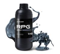 MEVRONISSHOP-Phrozen RPG Resin Résine pour Imprimantes 3D SLA/DLP/LCD Photopolymère Standard 405nm Idéale Grande Flexibilité et Précision des Détails Idéale pour modèles RPG - Gris (1kg)