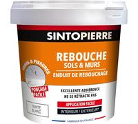 MEVRONISSHOP-PIERRE - Enduit de Rebouchage Sols et Murs - Reconstitue les Parties Manquantes - Lissage Facile - Prêt à Emploi - Sans Odeur - Adhérence et Résistance Maximales - Technique Professionne