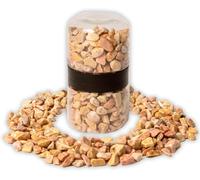 Mevronisshop-Pierres Décoratives Marron Pour Jardin, Vases, Aquarium, 1 Kg - Pierres De Couleur Mélangées Avec Dimensions 8/10 Mm - Petits Bols D'extérieur Pour Décoration, Cour, Artisanat - Pierres