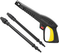 MEVRONISSHOP-Pistolet à Eau Haute Pression avec Lance à Jet Variable et Lance rotative, Compatible avec Les nettoyeurs Haute Pression Lavor Vax Sterwins Parkside