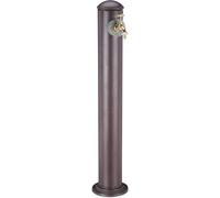 Mevronisshop-Pompe À Eau Pour Jardin, Style Antique, Connexion De 3/4 De Pouce, Ronde, 91 Cm Hauteur, Brun