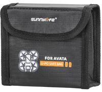 Mevronisshop-Pour Dji Avata Sac De Batterie Antidéflagrant Sac De Sécurité Lipo Stockage Protecteur Ignifuger Cas Résistance À La Chaleur Cas De Radioprotection Pas De Batterie(Pour 2 Batteries)