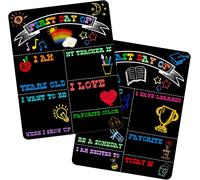 Mevronisshop-Premier Et Dernier Jour De Commission Scolaire,Double Face Panneau Du Premier Et Dernier Jour D'école,Panneaux Scolaires Pour Les Enfants Premier Et Dernier Jour 36 X 28 Cm,Back To Schoo