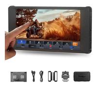 MEVRONISSHOP-PT6 Moniteur Caméra 5,2"" Écran Tactile 600 Nits, Vertical Stretch, Sortie 3D LUT, Large Gamme de Couleurs, Focus Peaking, Forme d¿Onde RGB, Compatible DSLR