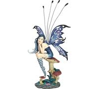 Mevronisshop-Qs232725 Statuette Sapphire La Fée Pepperwand, Multicolore, 7.5 X 20.5 X 23 Cm