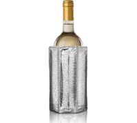 Mevronisshop-Rafraîchisseur Flexible - Réutilisable - Argent - Chaussette Pour Bouteilles - Refroidissement Rapide Pour Taille Standard