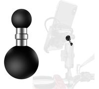 MEVRONISSHOP-Ram Mount Moto Adaptateur de Balle à Double Tête 25 mm à 17 mm Arms de Montage à Double Boule Compatible avec RAM Dual Socket à Rotule Support GPS Moto Accessoire Velo (A)