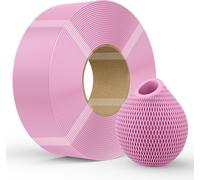 MEVRONISSHOP-Recharge de filament PETG pour imprimante 3D, 1 kg, 1,75 mm, bobine réutilisable, précision dimensionnelle ± 0,03 mm, PETG rose