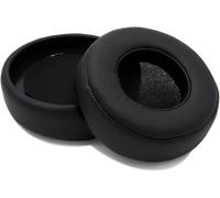 MEVRONISSHOP-Remplacement Coussinets d'oreille pour Monster Beats by Dr. Dre Pro Detox Casque par - Memory Foam et Protein PU Coussinets Casque de Rechange ¿ Noir
