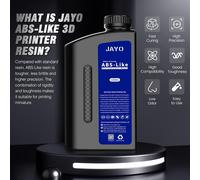 MEVRONISSHOP-Résine pour Imprimante 3D 1KG, ABS-Like Resin 405nm UV Standard Rapid pour Impression 3D 4K/6K/8K LCD/DLP/SLA, Non Cassant, Haute Précision, Faible Odeur, Grau 1000g